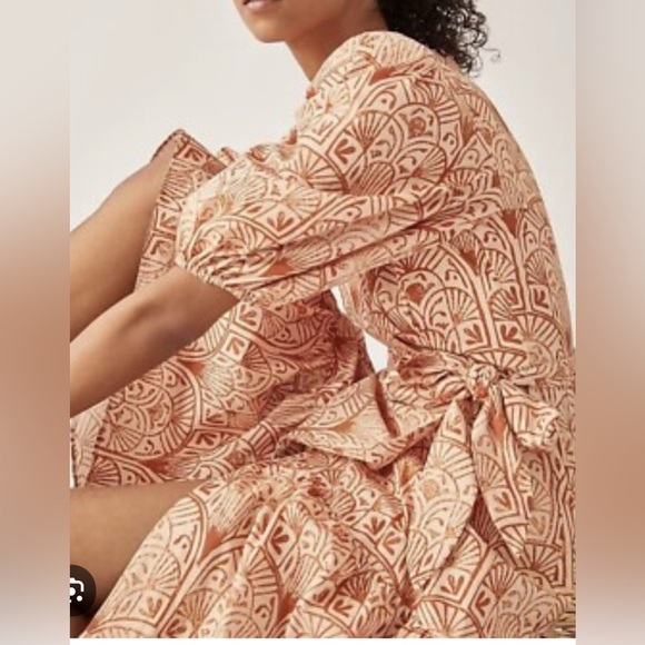 Anthropologie Hutch Ruffled Tiered Maxi Dress - Picture 3 of 9